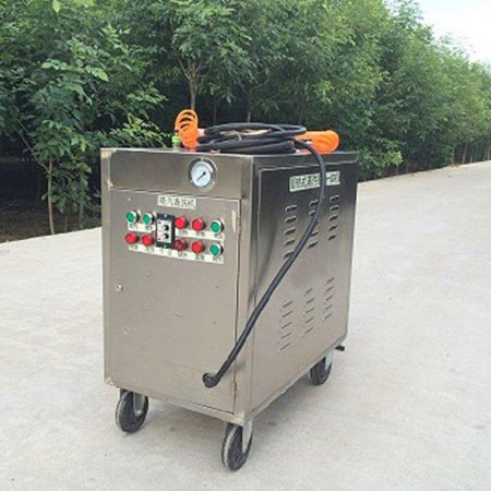 北京客户订购两台蒸汽清洗机